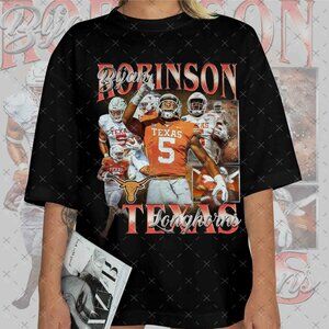 Vintage 90s Bijan Robinson Bootleg Rap Tee, Retro Bijan Robinson Football Shirt